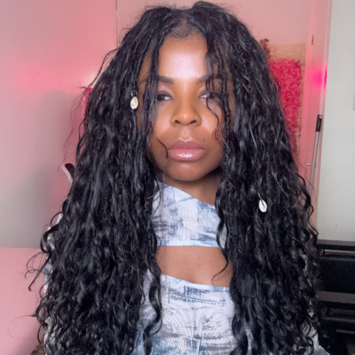 Deep wave Boho Brazilian Braiding 100% Human hair