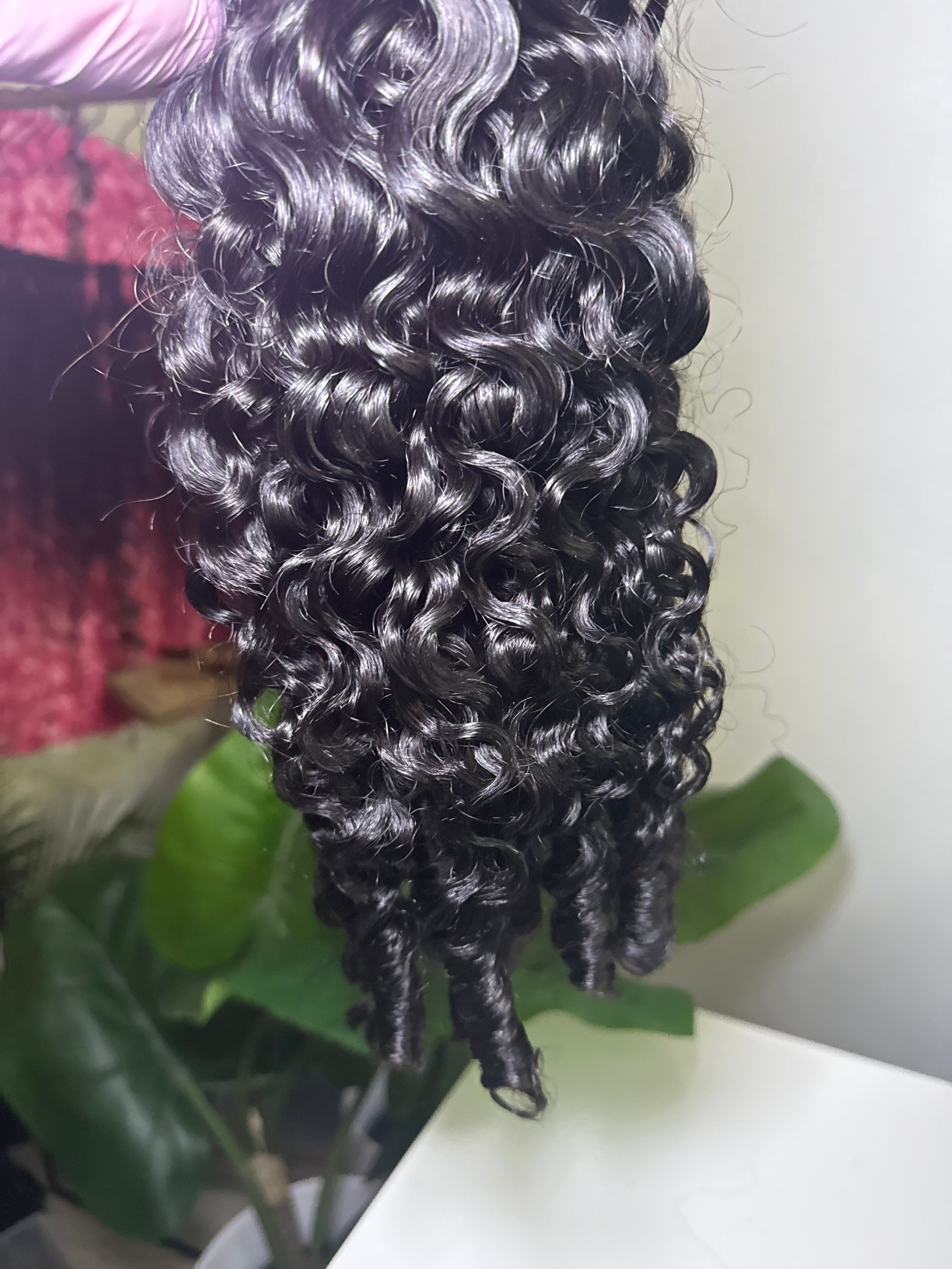 12A Raw Vietnamese Curly Human Hair