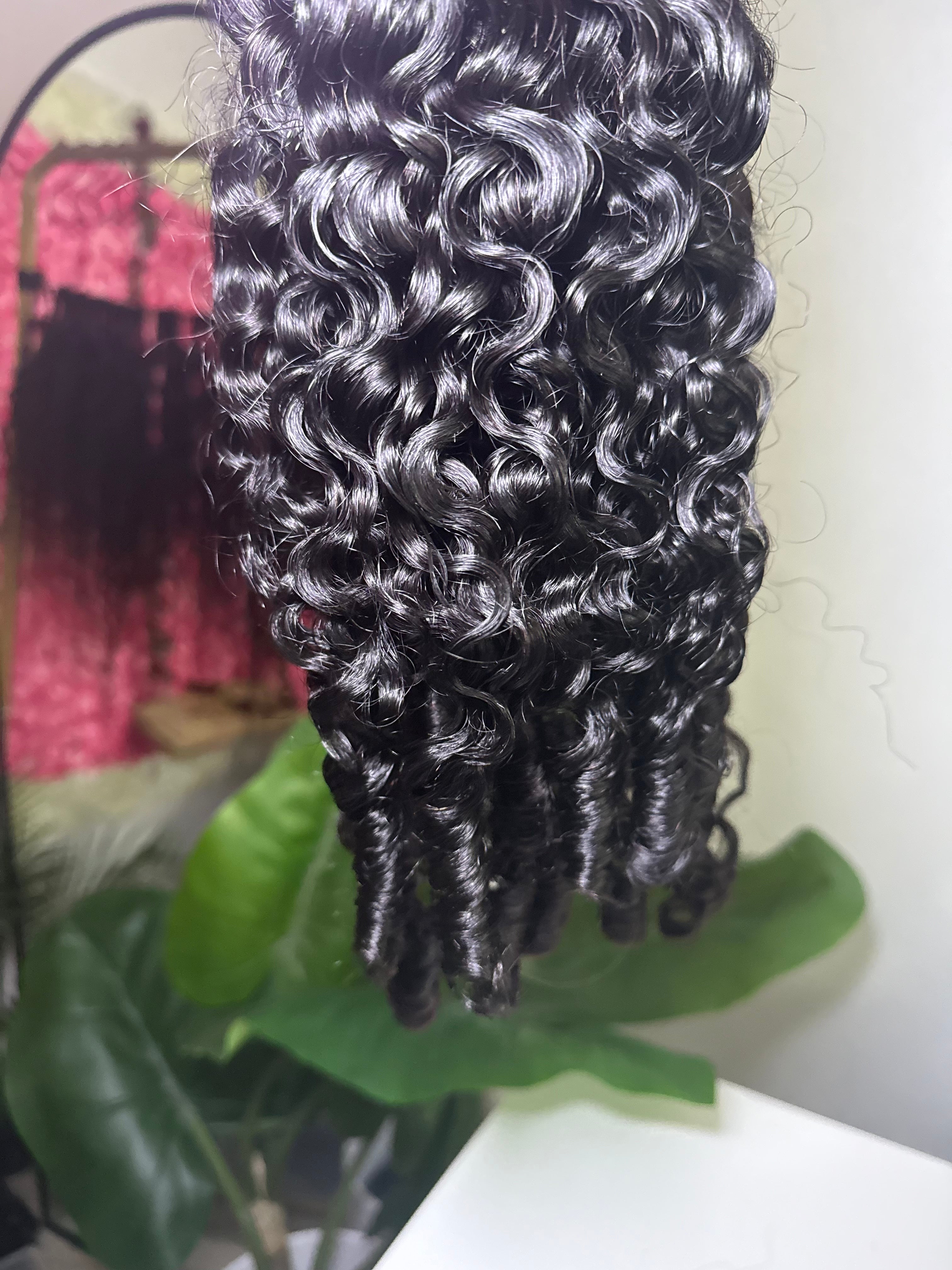 12A Raw Vietnamese Curly Human Hair